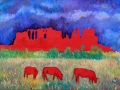 Kenilworth Castle, oil on canvas. Kevin Weaver. £750 PAINTINGS FRAMED UNLESS STATED