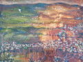 'Shoreham Cross' by Kevin Weaver Oil on canvas 59 x 49 cms £220 unframed