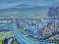 Moresby Park Oil on canvas by Kevin Weaver 35 x 92 cm £450 framed